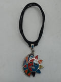 Unisex Adjustable Alpaca Necklace, Inca Sun Moon Wedding