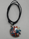 Unisex Handmade Necklace Inca Sun Moon Wedding