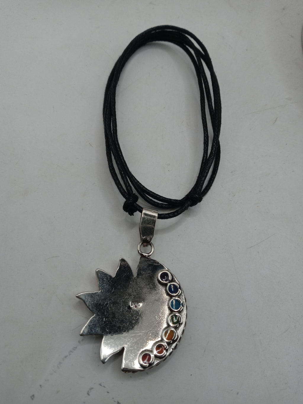 Unisex Handmade Necklace Inca Sun Moon Wedding