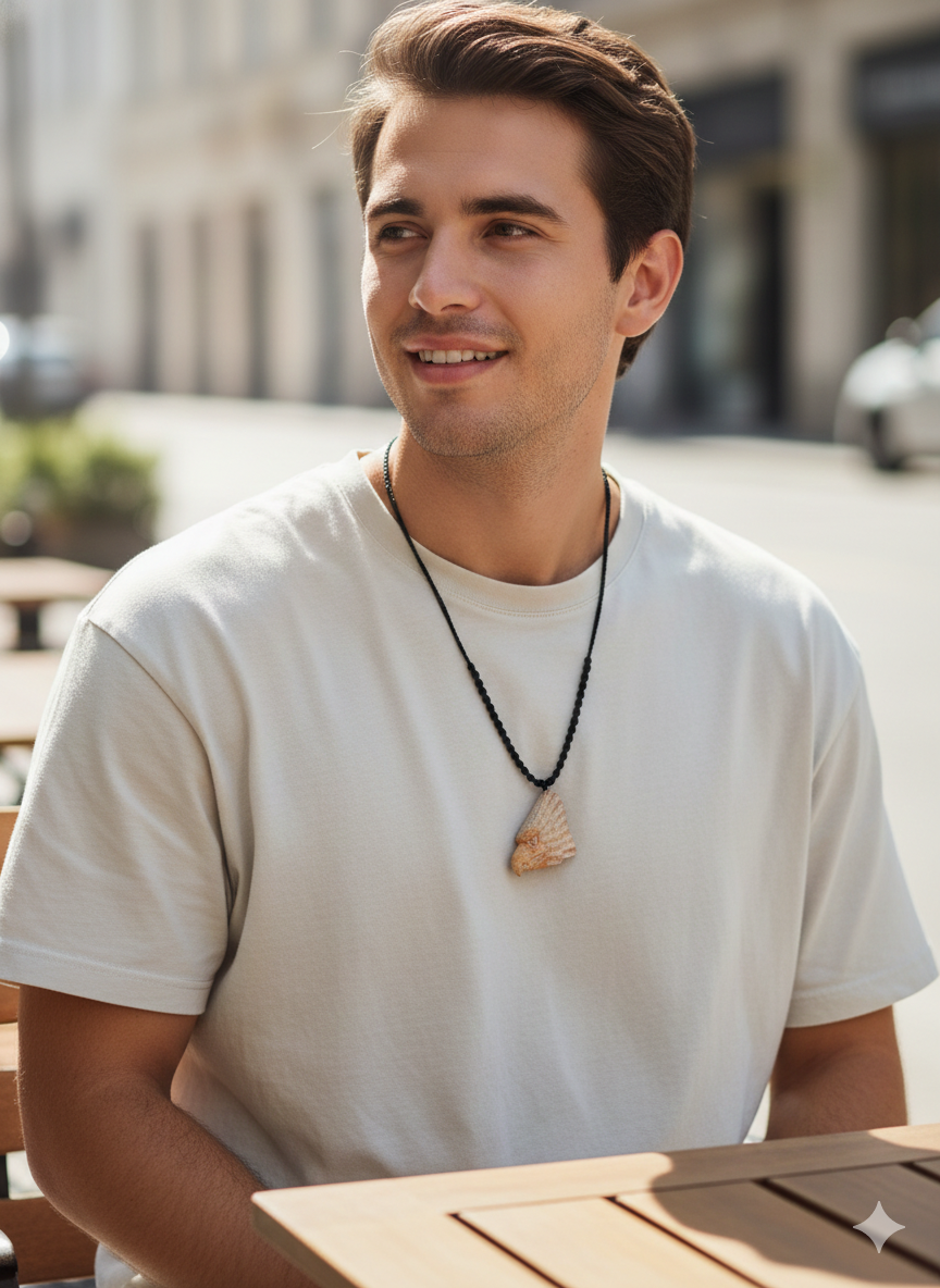 Handmade Eagle Stone Pendant Necklace with Macrame Cord, Unisex