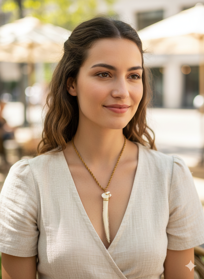 Unisex Handmade Adjustable Macrame Cord Necklace