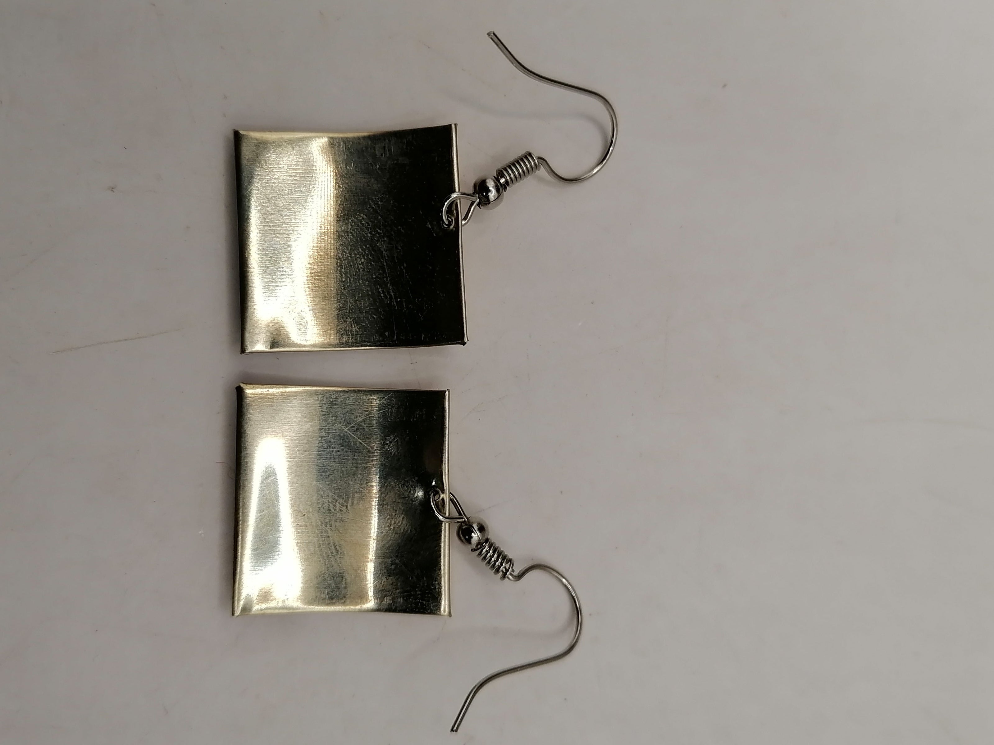 Alpaca Manta Earrings Andean Handmade Cusco
