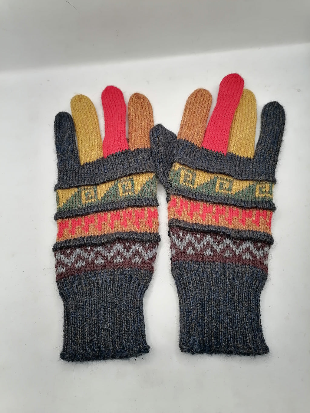 Unisex Winter Wool Knit Gloves