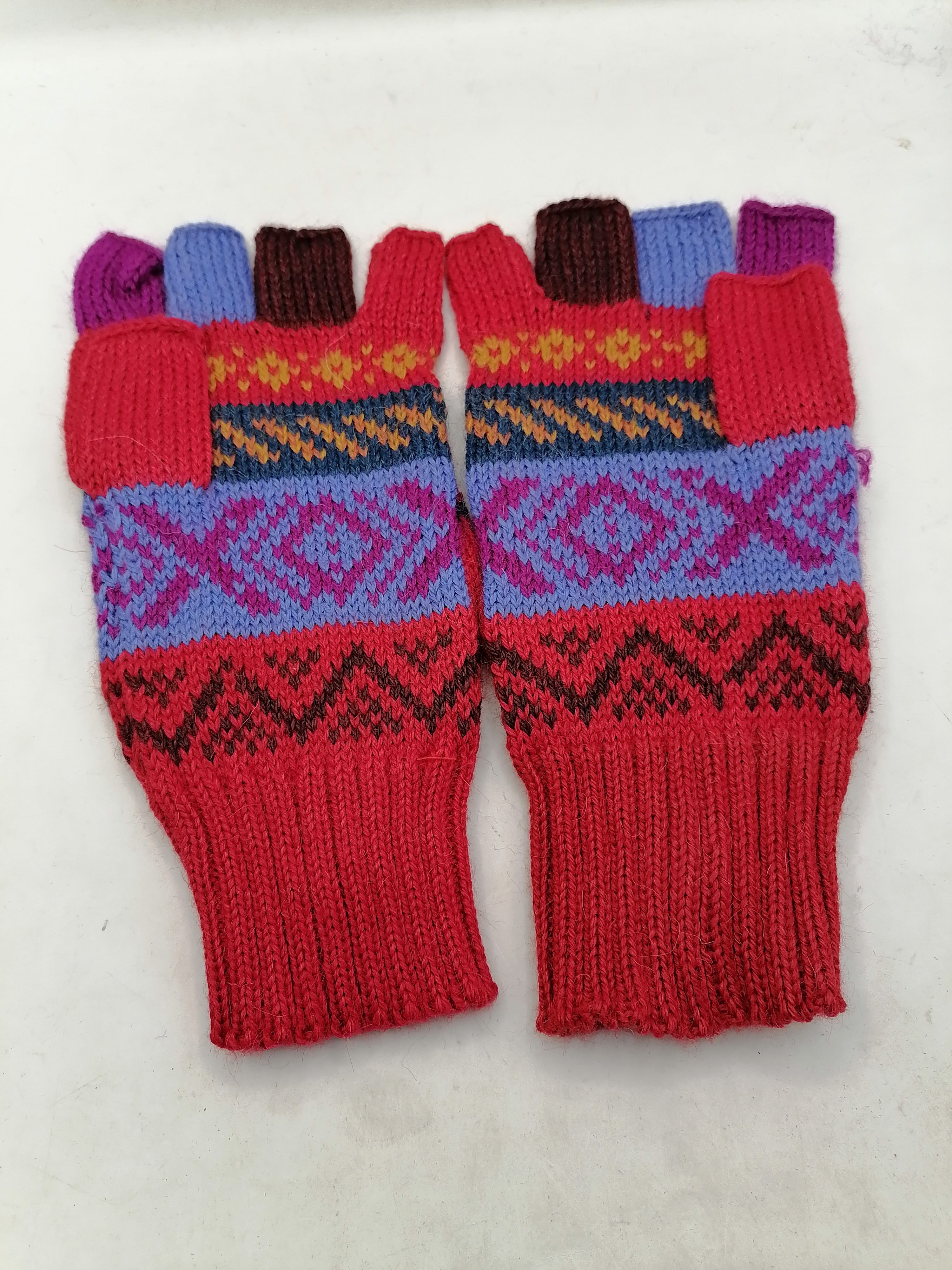 Women's Warm Winter Alpaca Wool Gloves