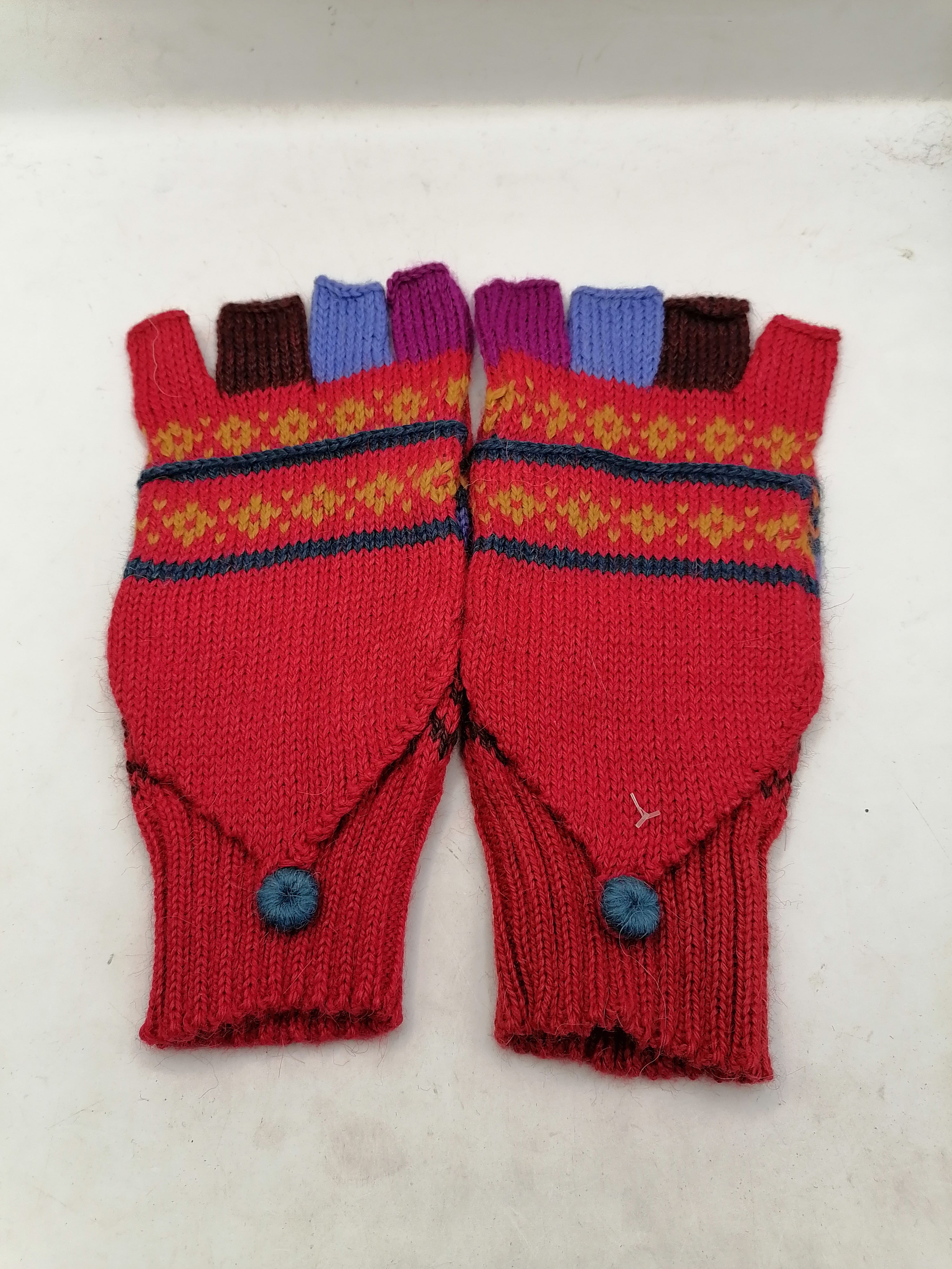 Women's Warm Winter Alpaca Wool Gloves