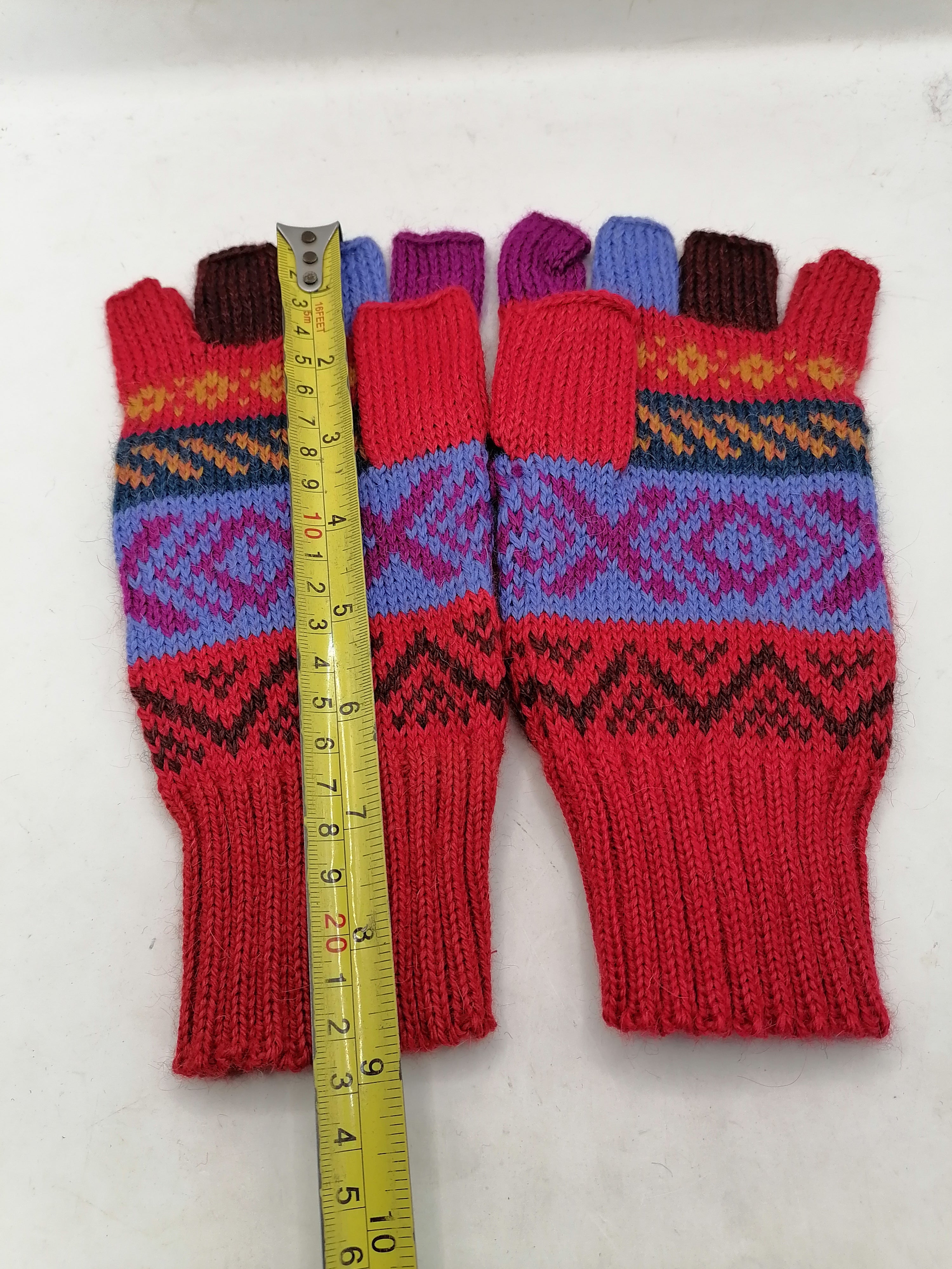 Women's Warm Winter Alpaca Wool Gloves