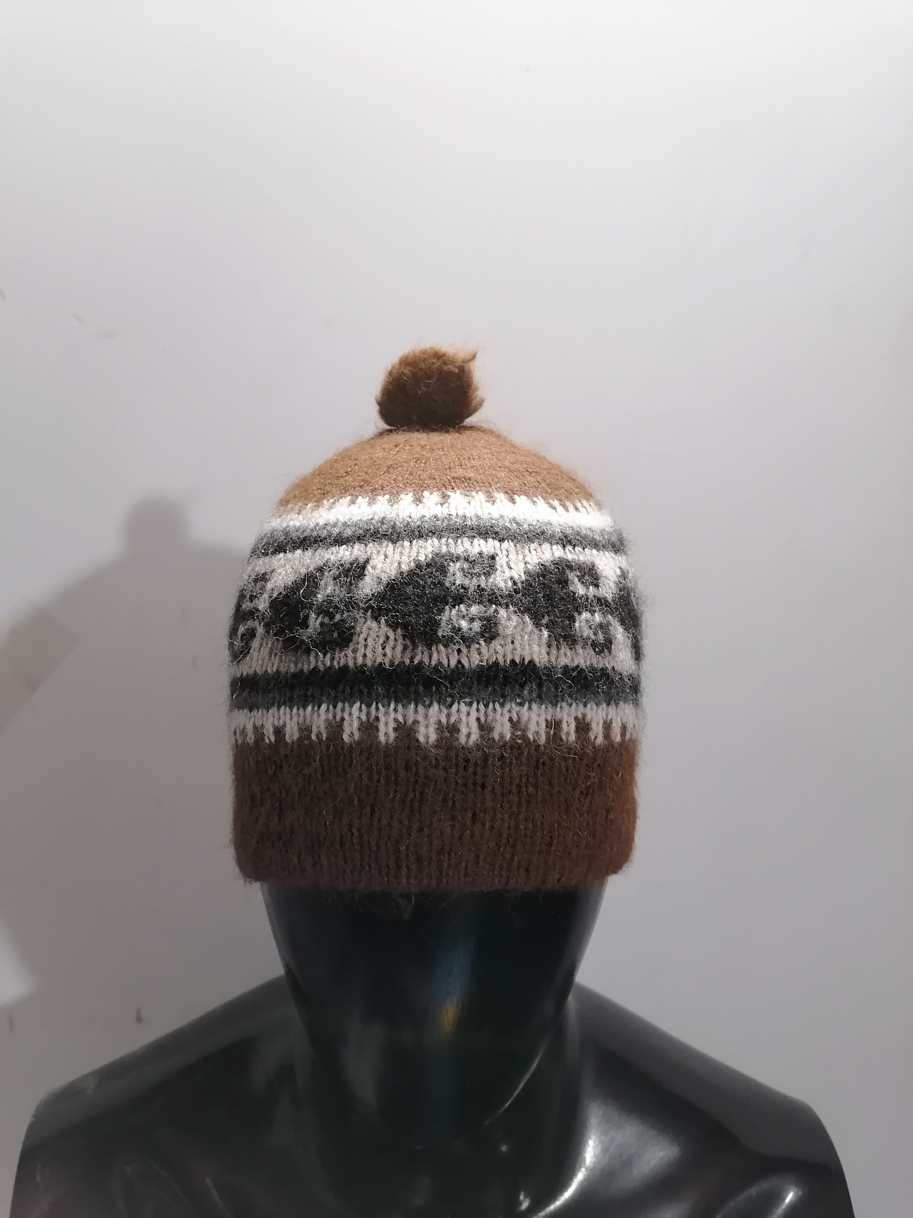 Unisex Knitted Wool Winter Warm Chullo