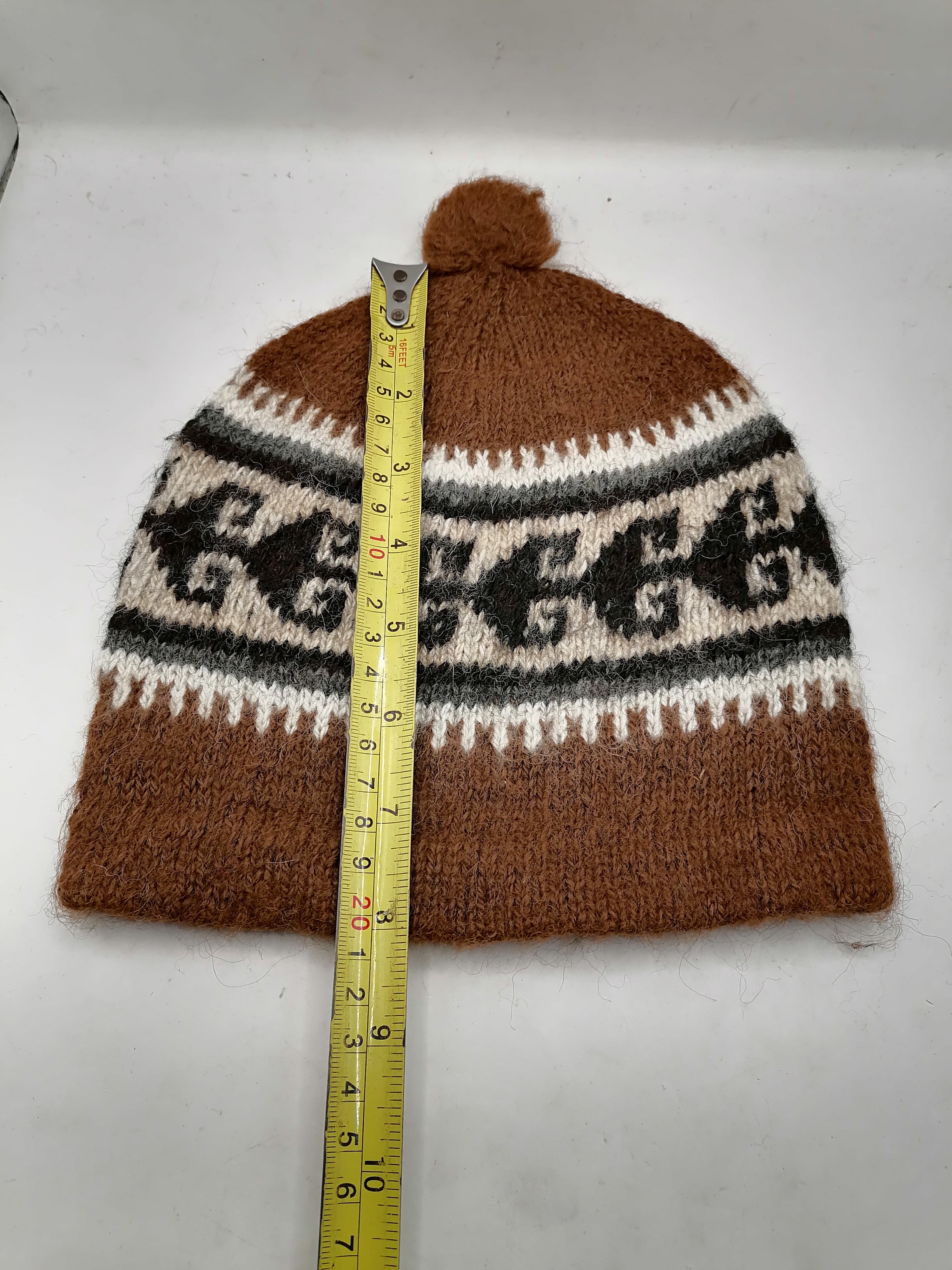 Unisex Knitted Wool Winter Warm Chullo