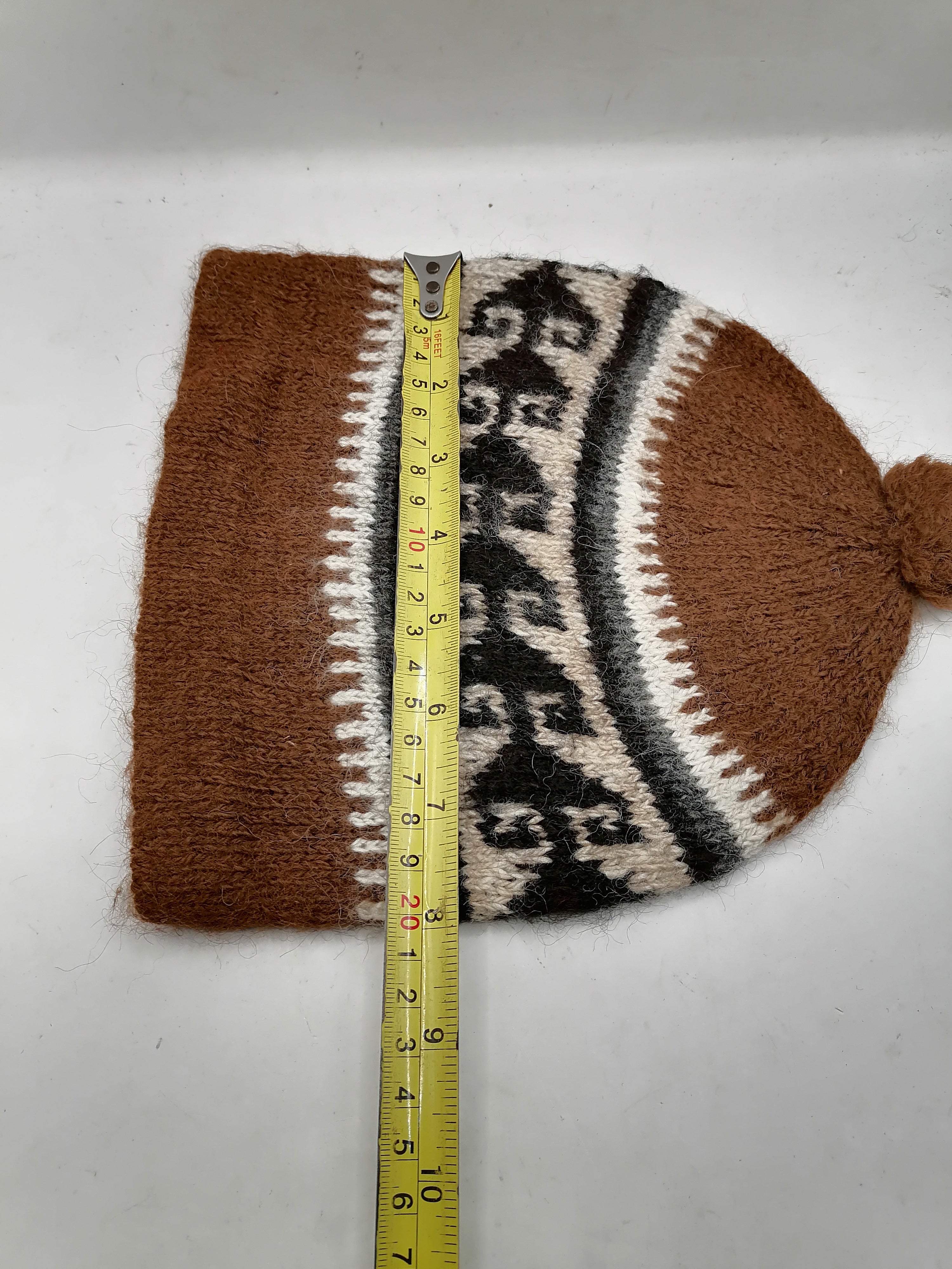 Unisex Knitted Wool Winter Warm Chullo