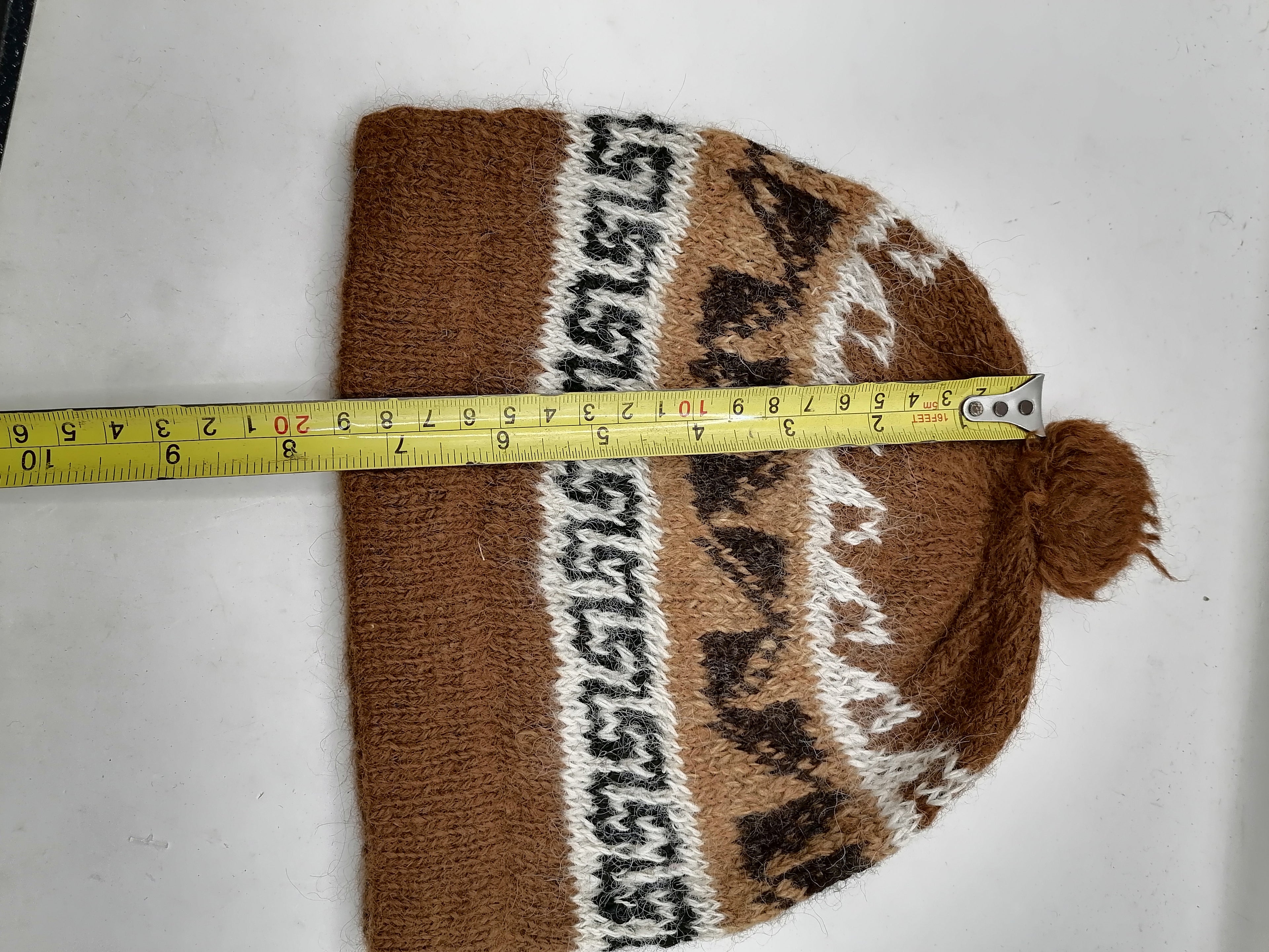 Chullo Hat Beanie Knitted Wool Winter Warm Cusco