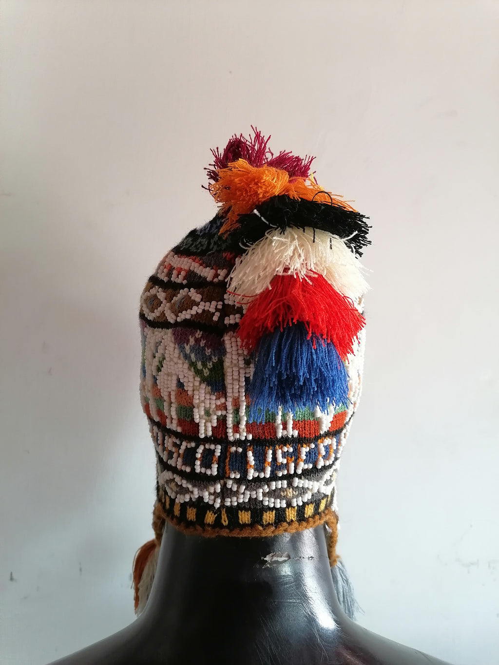 Handwoven Wool Chullo for Warm Winter Cusco