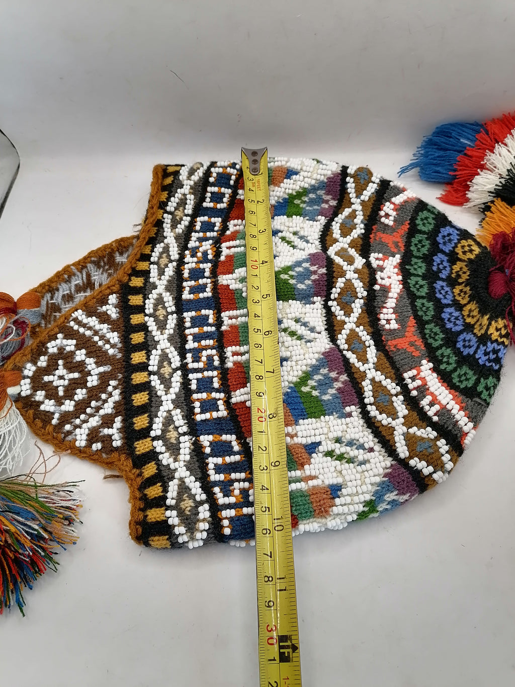 Handwoven Wool Chullo for Warm Winter Cusco