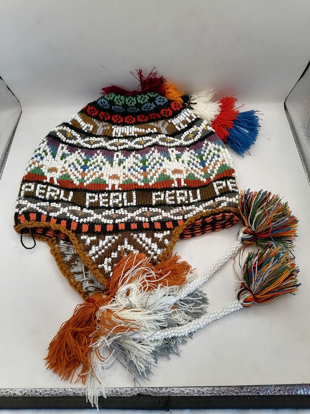 Handwoven Wool Chullo for Warm Winter Cusco