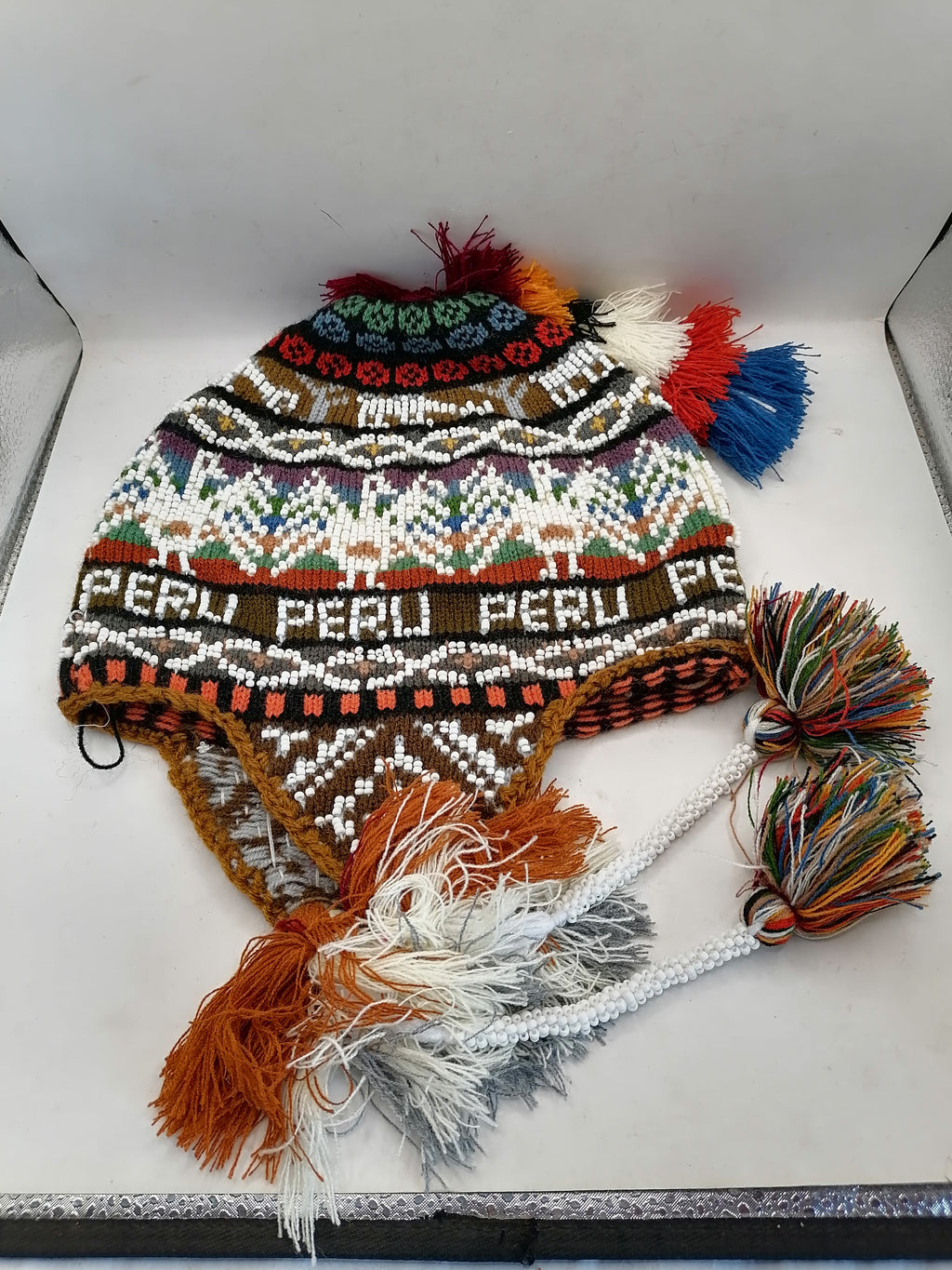 Handwoven Wool Chullo for Warm Winter Cusco