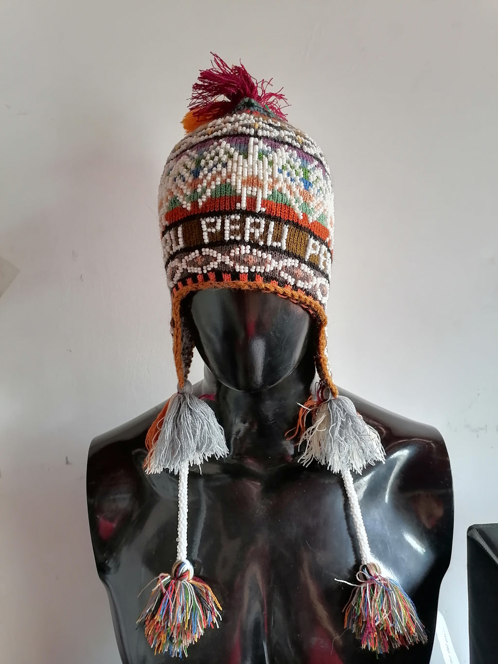 Handwoven Wool Chullo for Warm Winter Cusco
