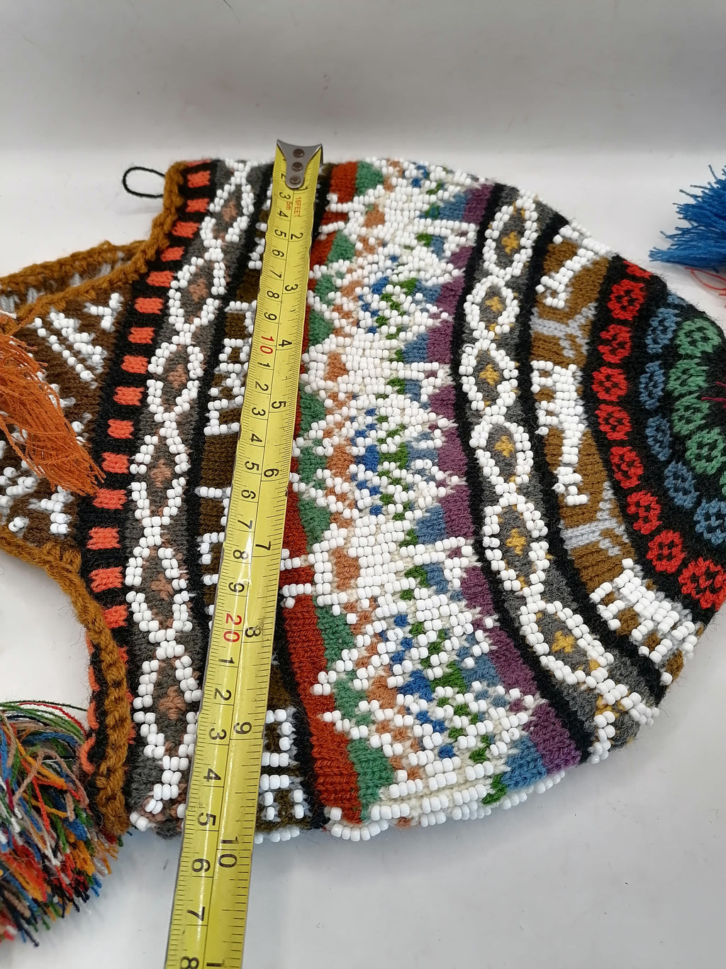 Handwoven Wool Chullo for Warm Winter Cusco