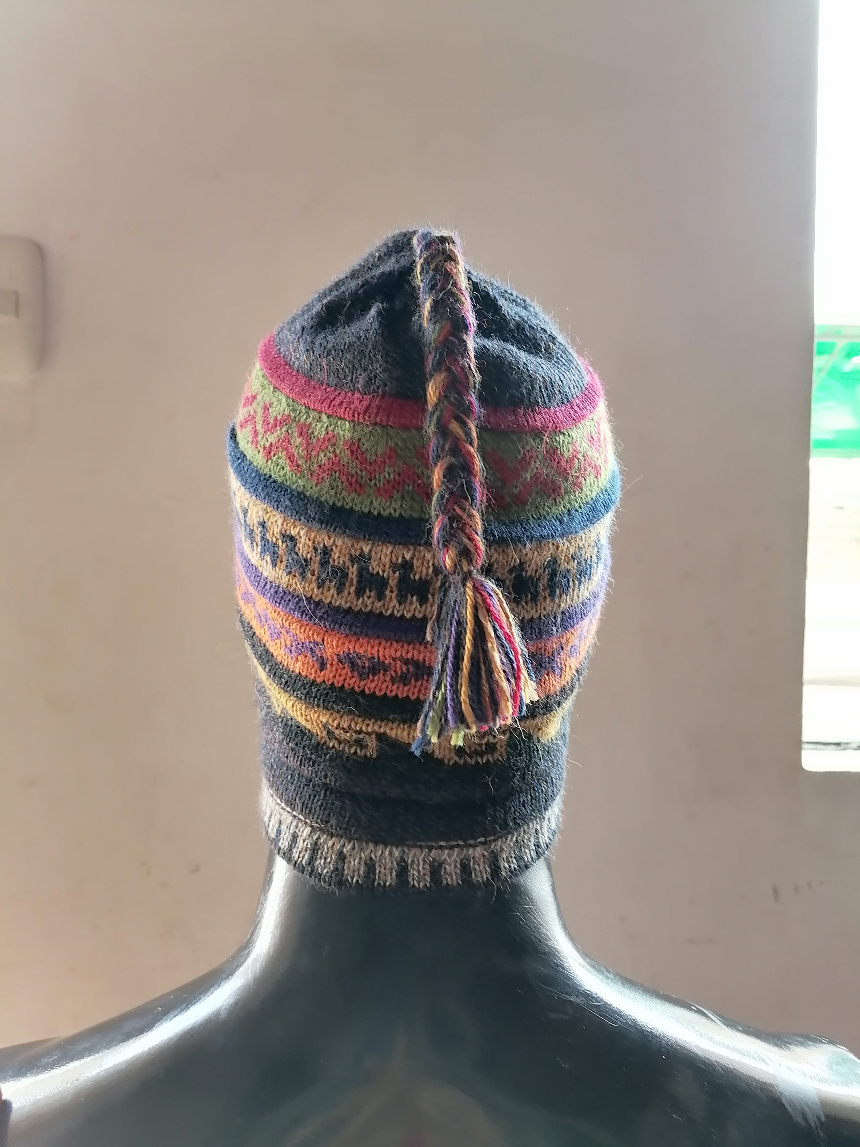 Unisex Reversible Winter Chullo Peruvian Crafts