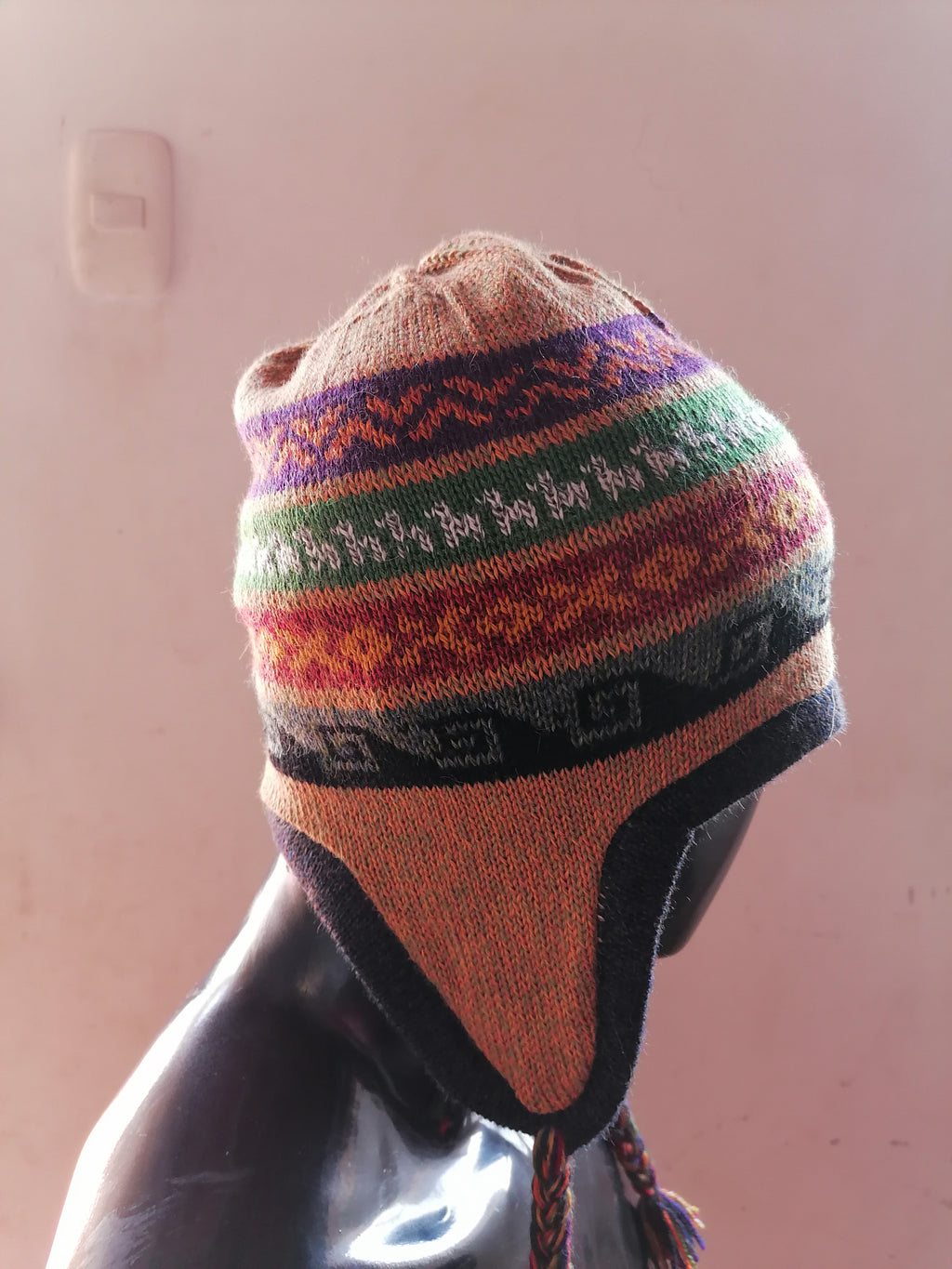 Unisex Reversible Winter Chullo Peruvian Crafts