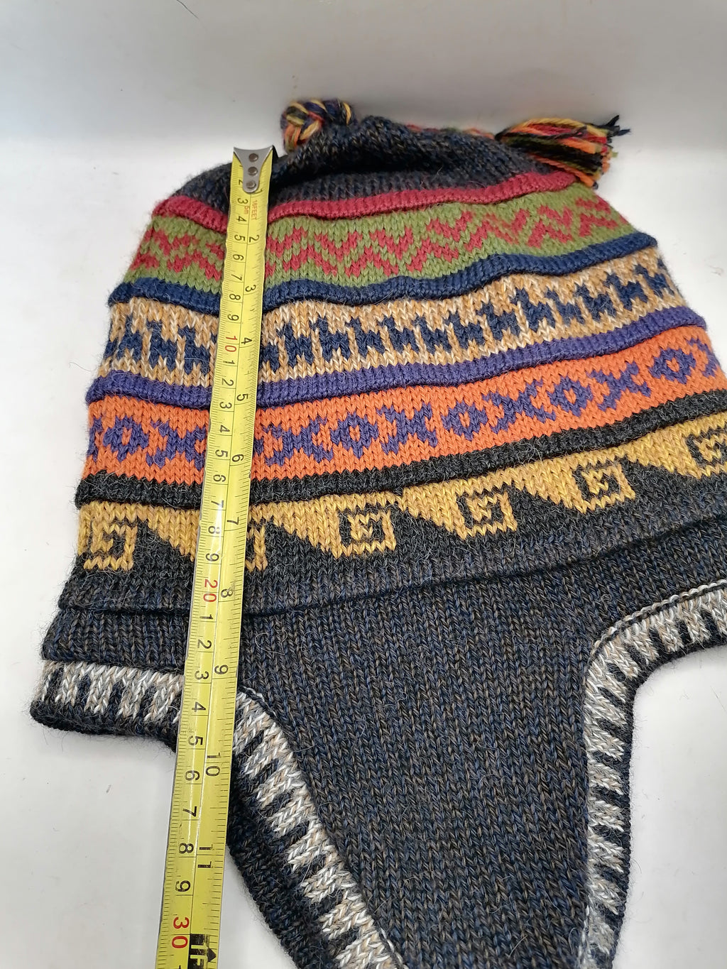Unisex Reversible Winter Chullo Peruvian Crafts