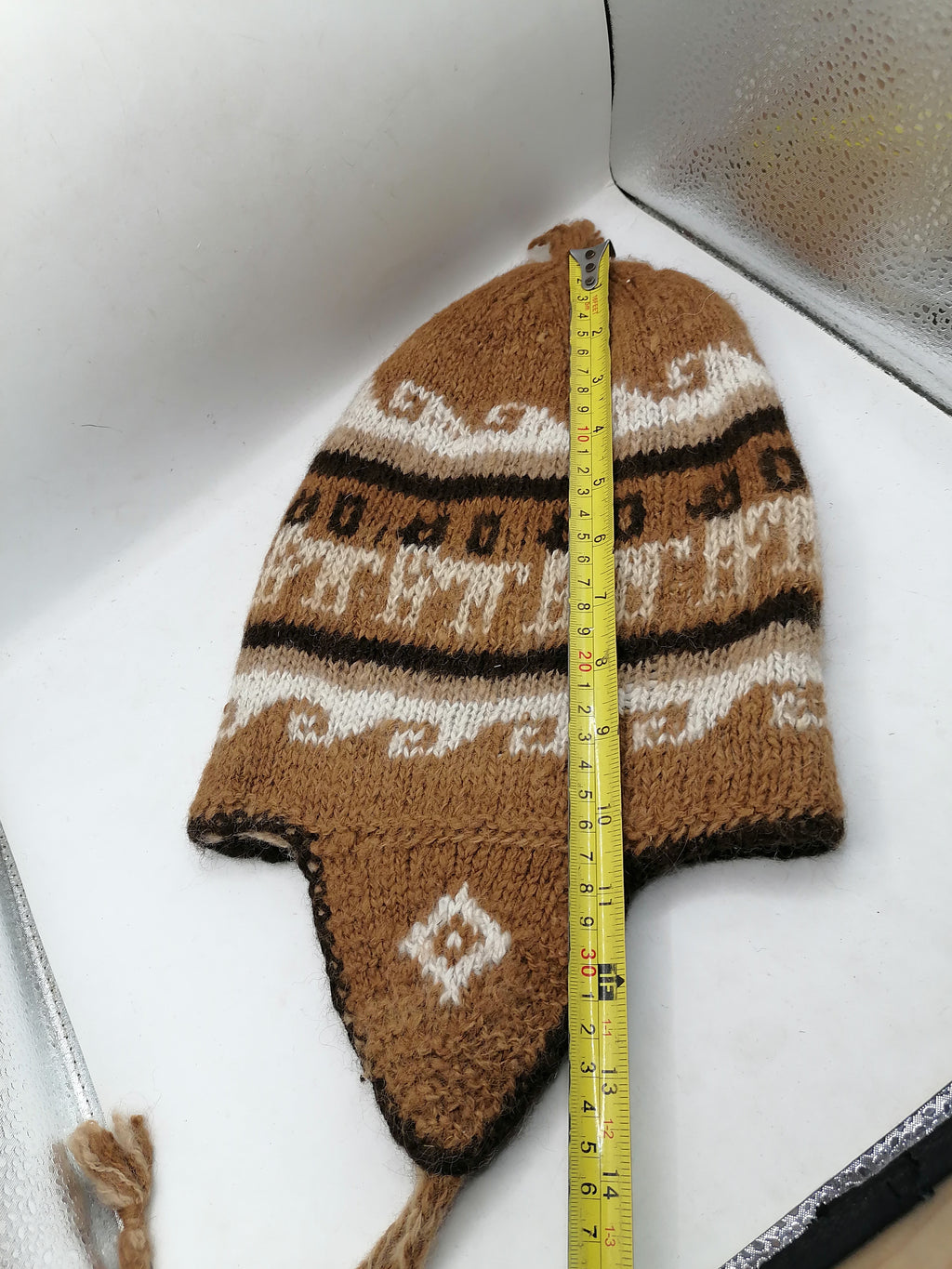 Peruvian Chullo Handmade Alpaca Wool Warm Winter Cusco