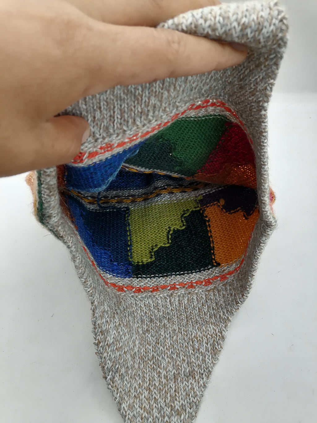 Unisex Knitted Wool Chullo for Warm Winter Cusco