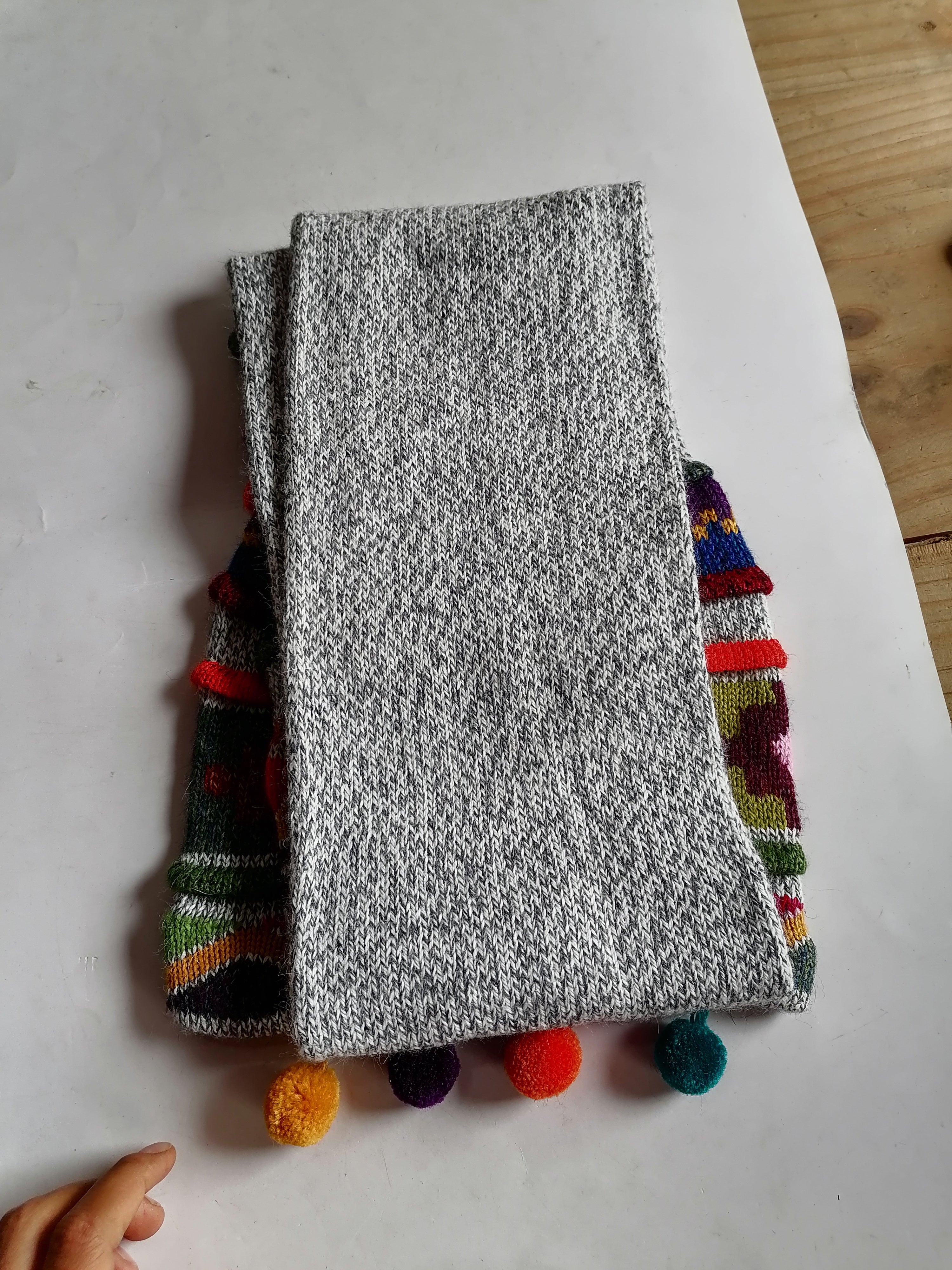 2 in 1 Chullo Wool Knit Warm Winter Cusco