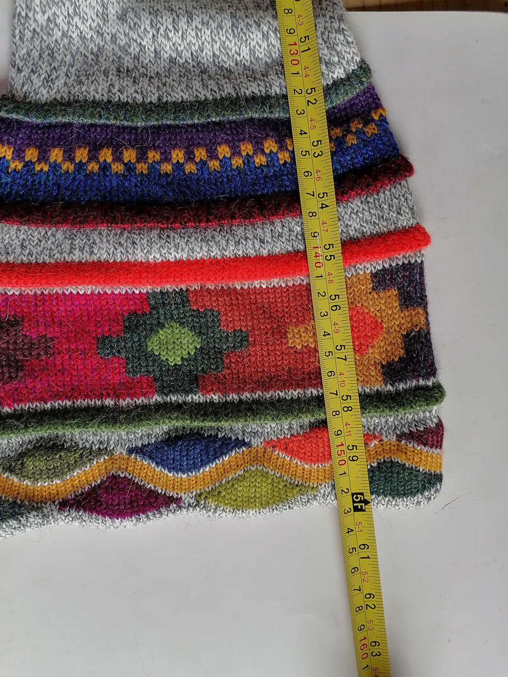 2 in 1 Chullo Wool Knit Warm Winter Cusco