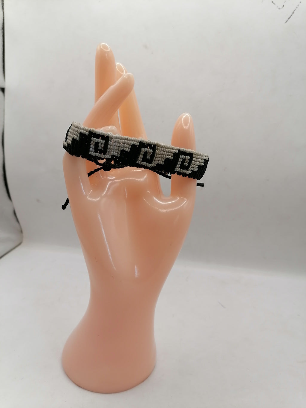 Unisex Bracelet Woven Macrame Thread Peruvian Handicraft Cusco