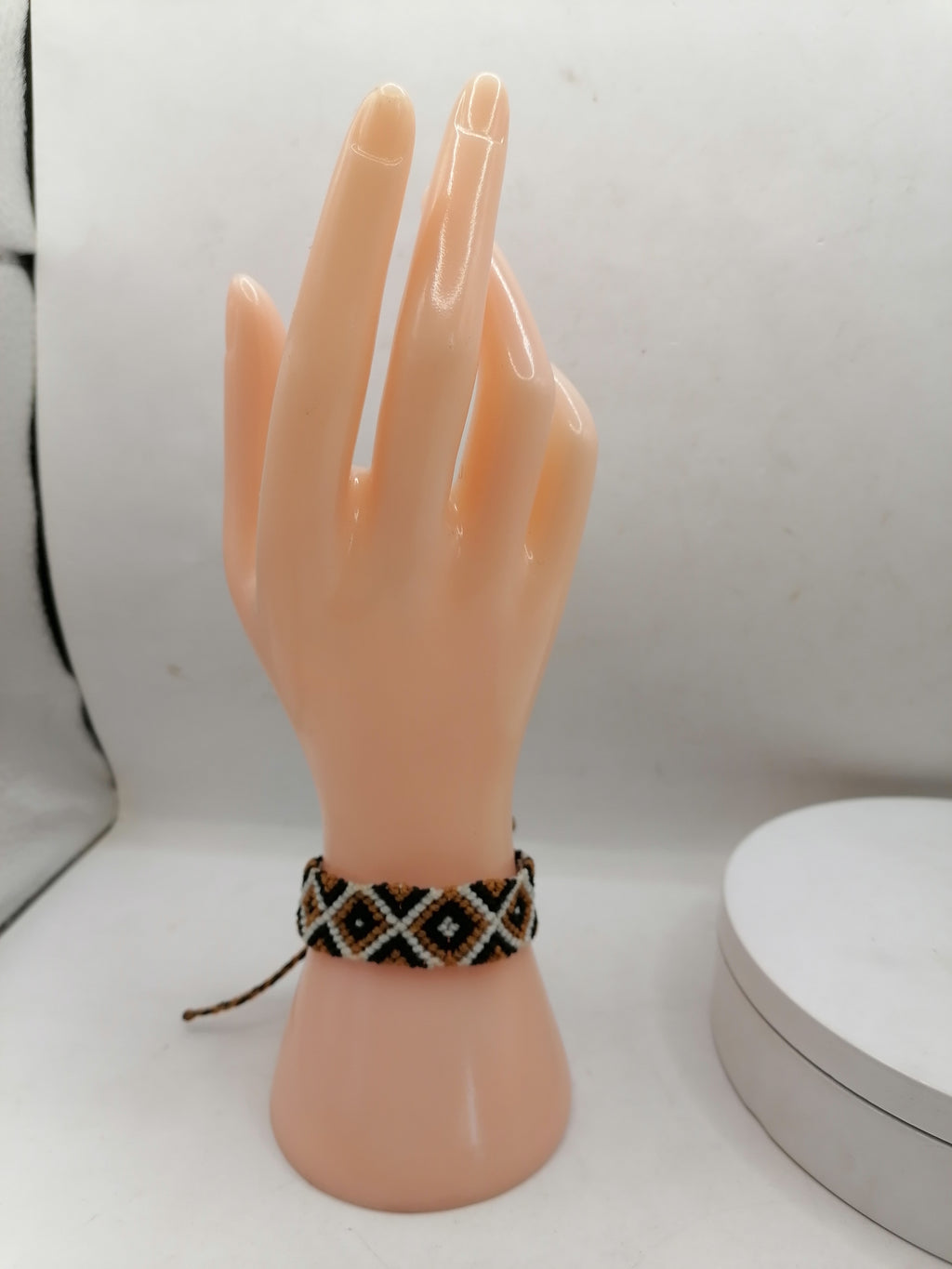 Unisex Bracelet Woven Macrame Thread Peruvian Handicraft Cusco