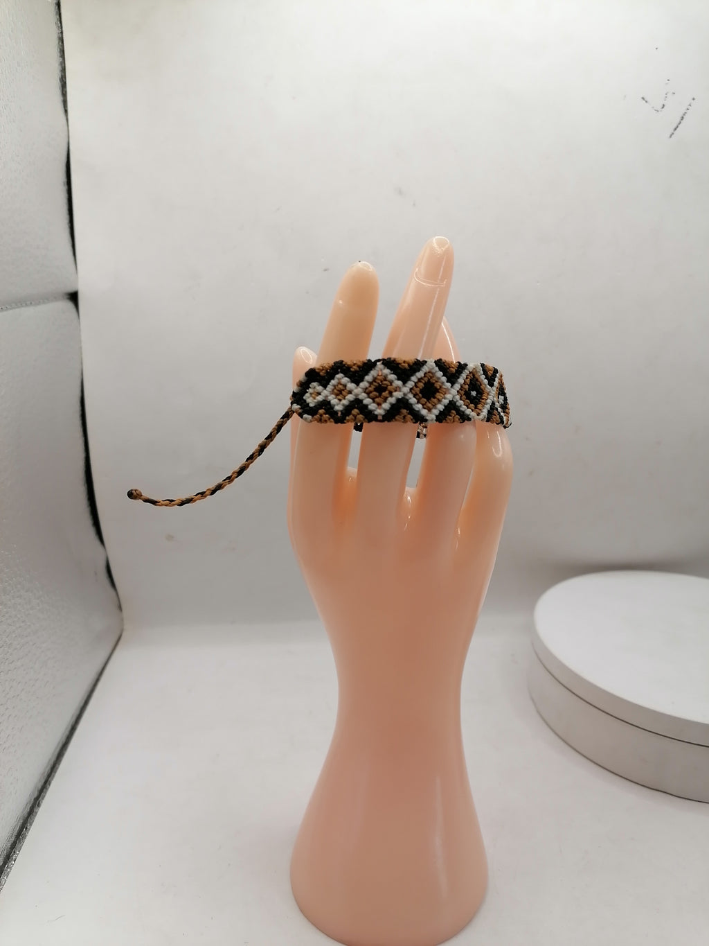 Unisex Bracelet Woven Macrame Thread Peruvian Handicraft Cusco