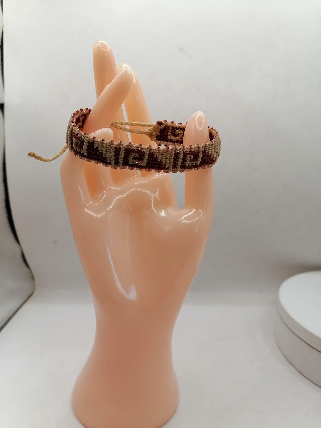 Unisex Bracelet Woven Macrame Thread Peruvian Handicraft Cusco