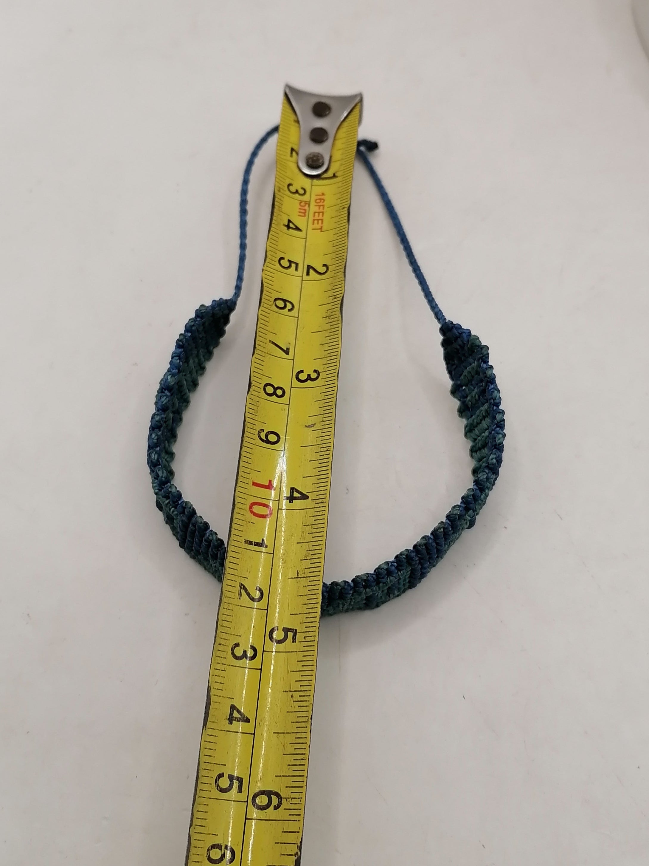 Unisex Woven Macrame Thread Bracelet, Peruvian Handmade Craft, Cusco