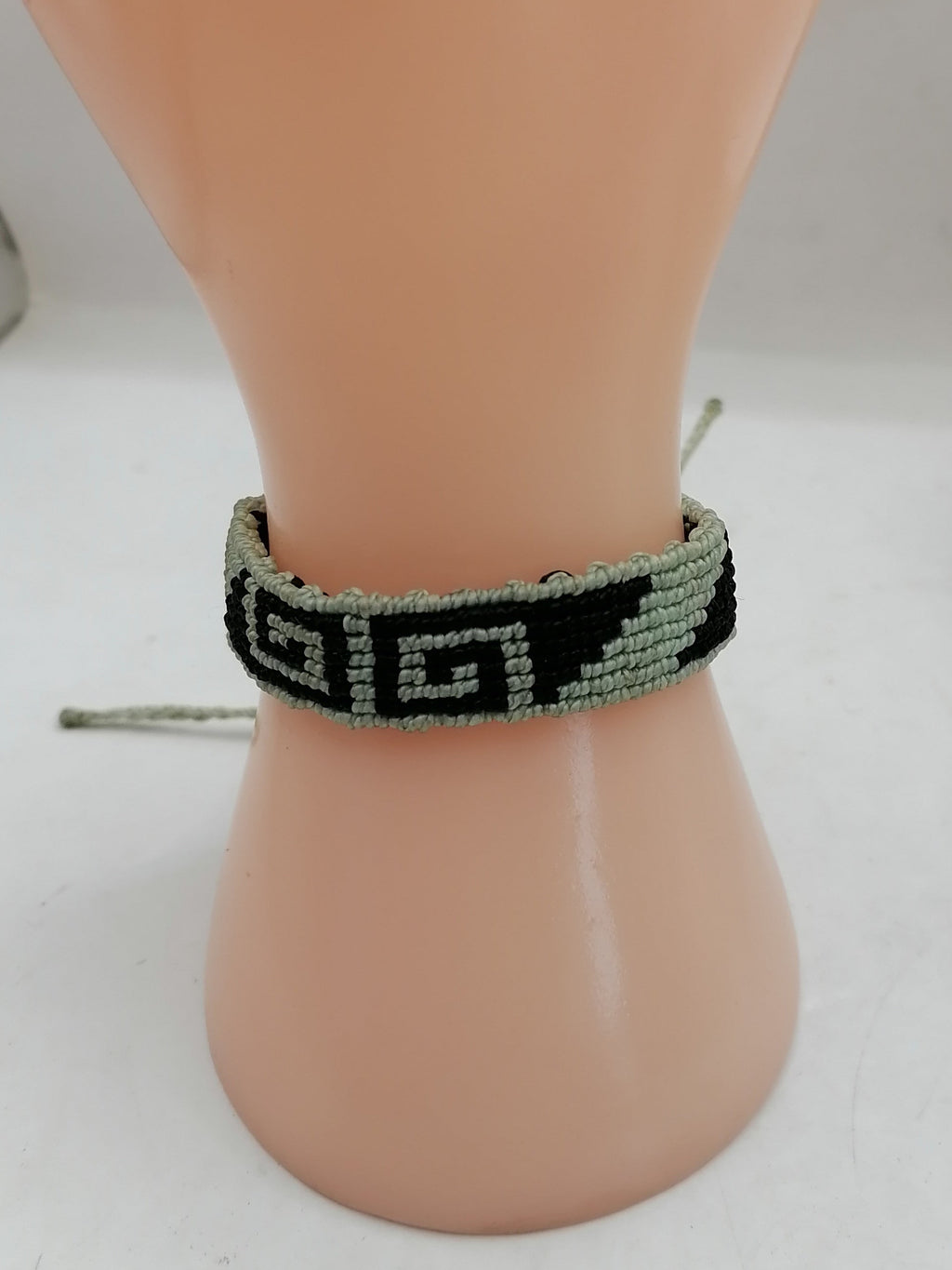 Unisex Bracelet Woven Macrame Thread Peruvian Handicraft Cusco