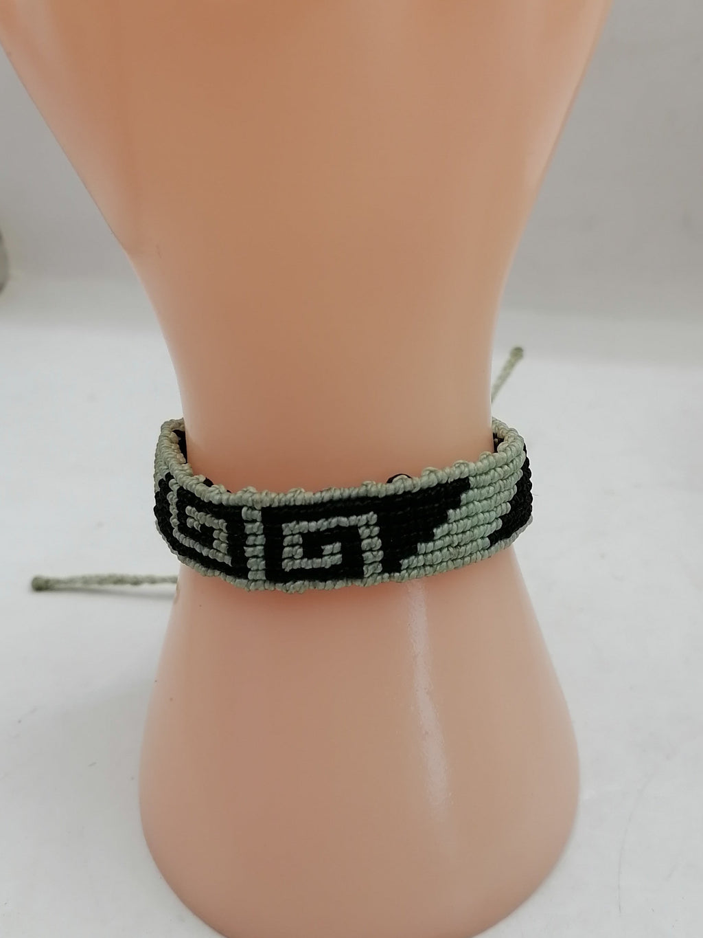 Unisex Bracelet Woven Macrame Thread Peruvian Handicraft Cusco