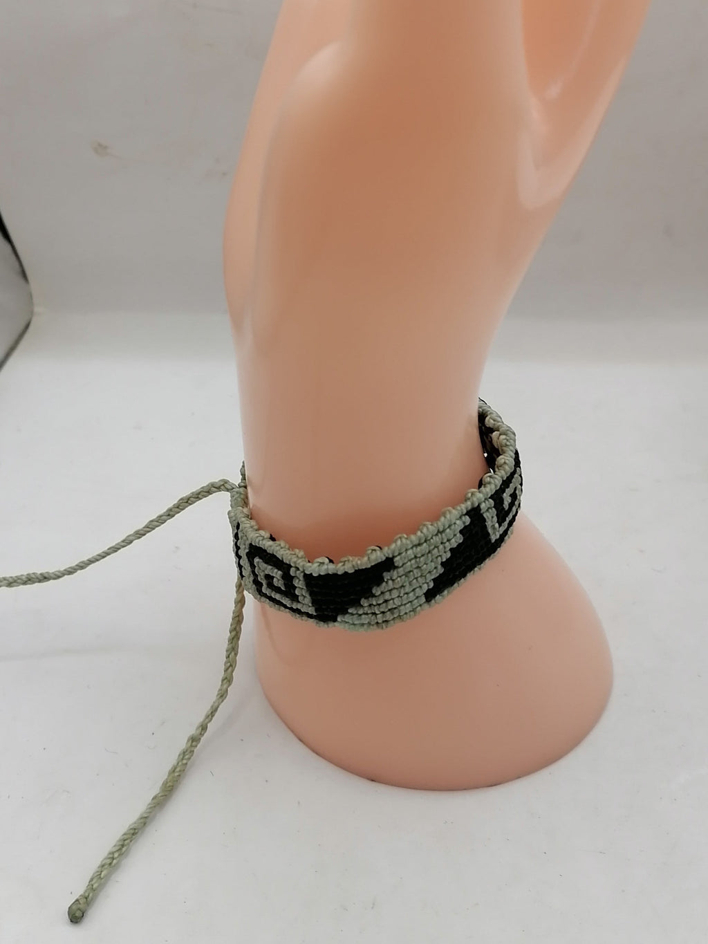 Unisex Bracelet Woven Macrame Thread Peruvian Handicraft Cusco
