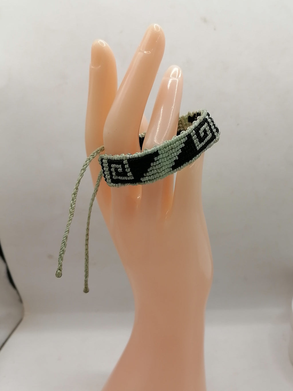 Unisex Bracelet Woven Macrame Thread Peruvian Handicraft Cusco