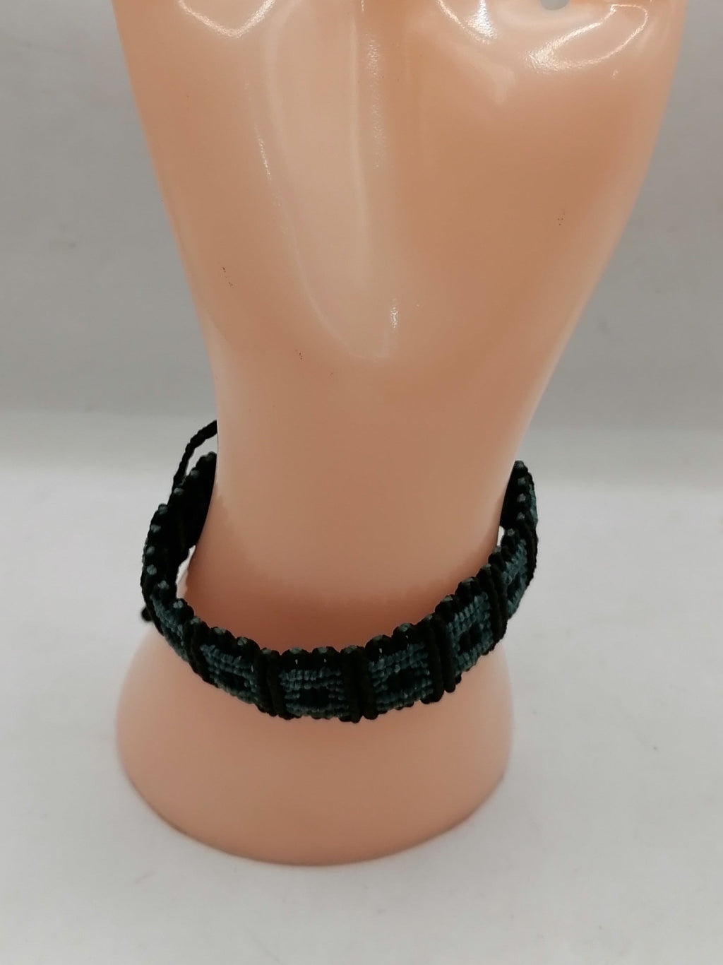 Unisex Bracelet Woven Macrame Thread Peruvian Handicraft Cusco