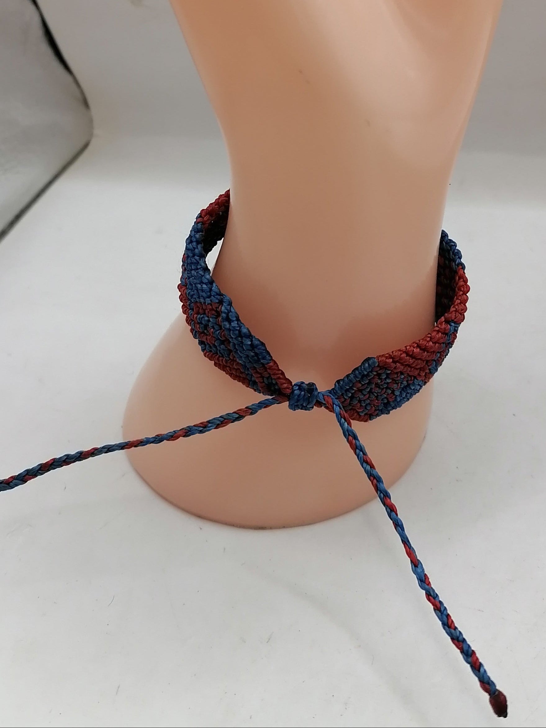 Unisex Macramé Thread Woven Bracelet Andean Crafts