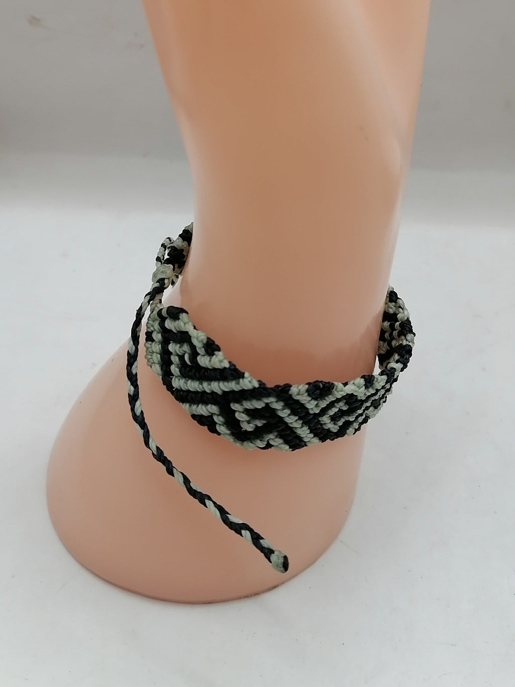 Unisex Bracelet Woven Macrame Thread Peruvian Handicraft Cusco