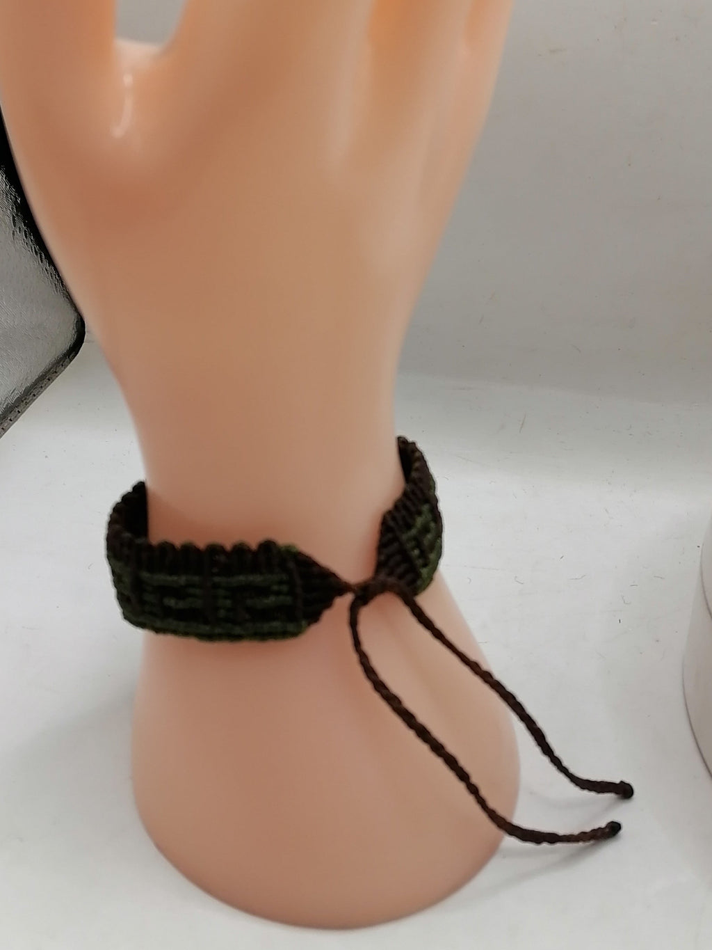 Unisex Bracelet Woven Macrame Thread Peruvian Handicraft
