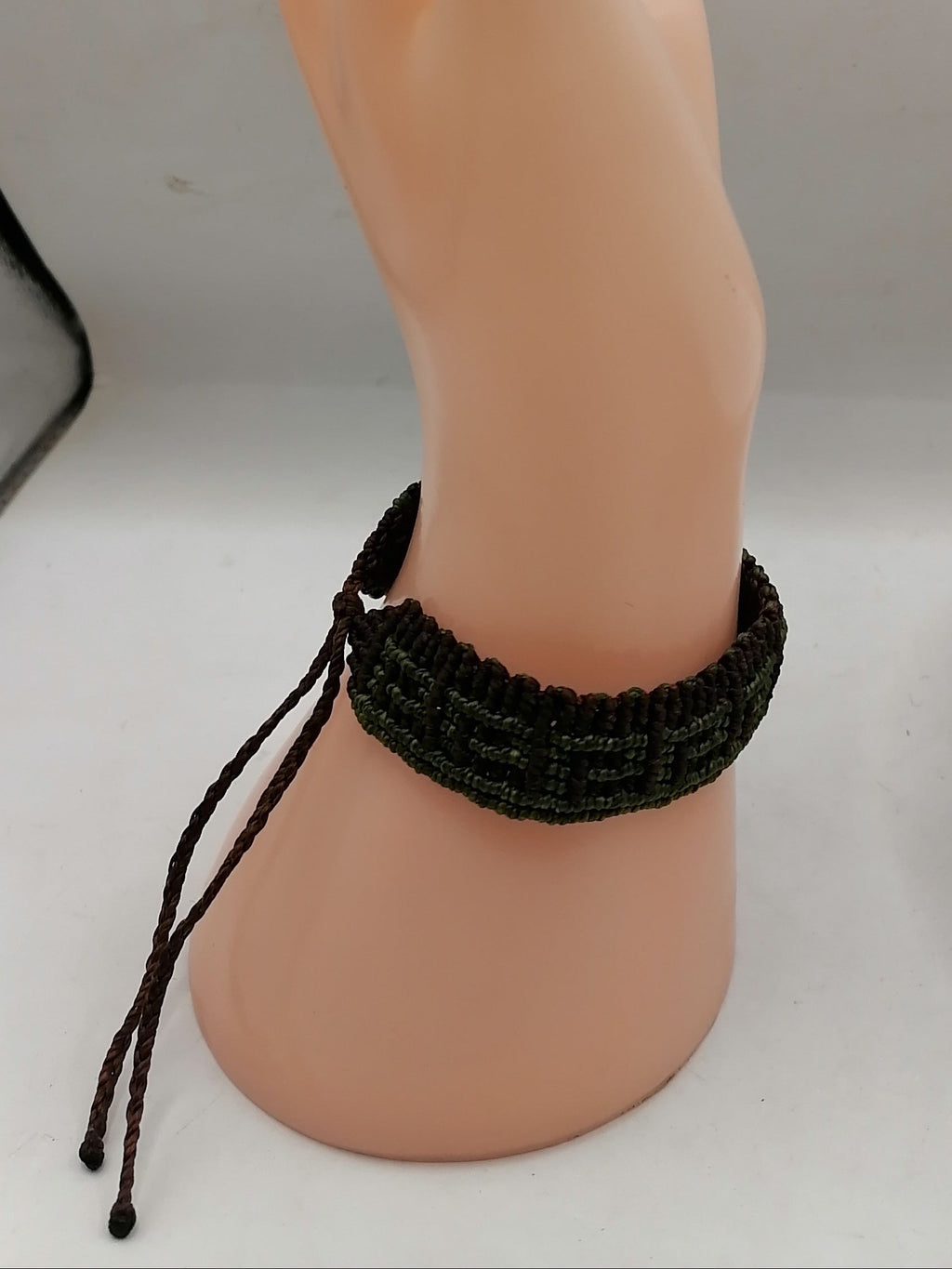 Unisex Bracelet Woven Macrame Thread Peruvian Handicraft