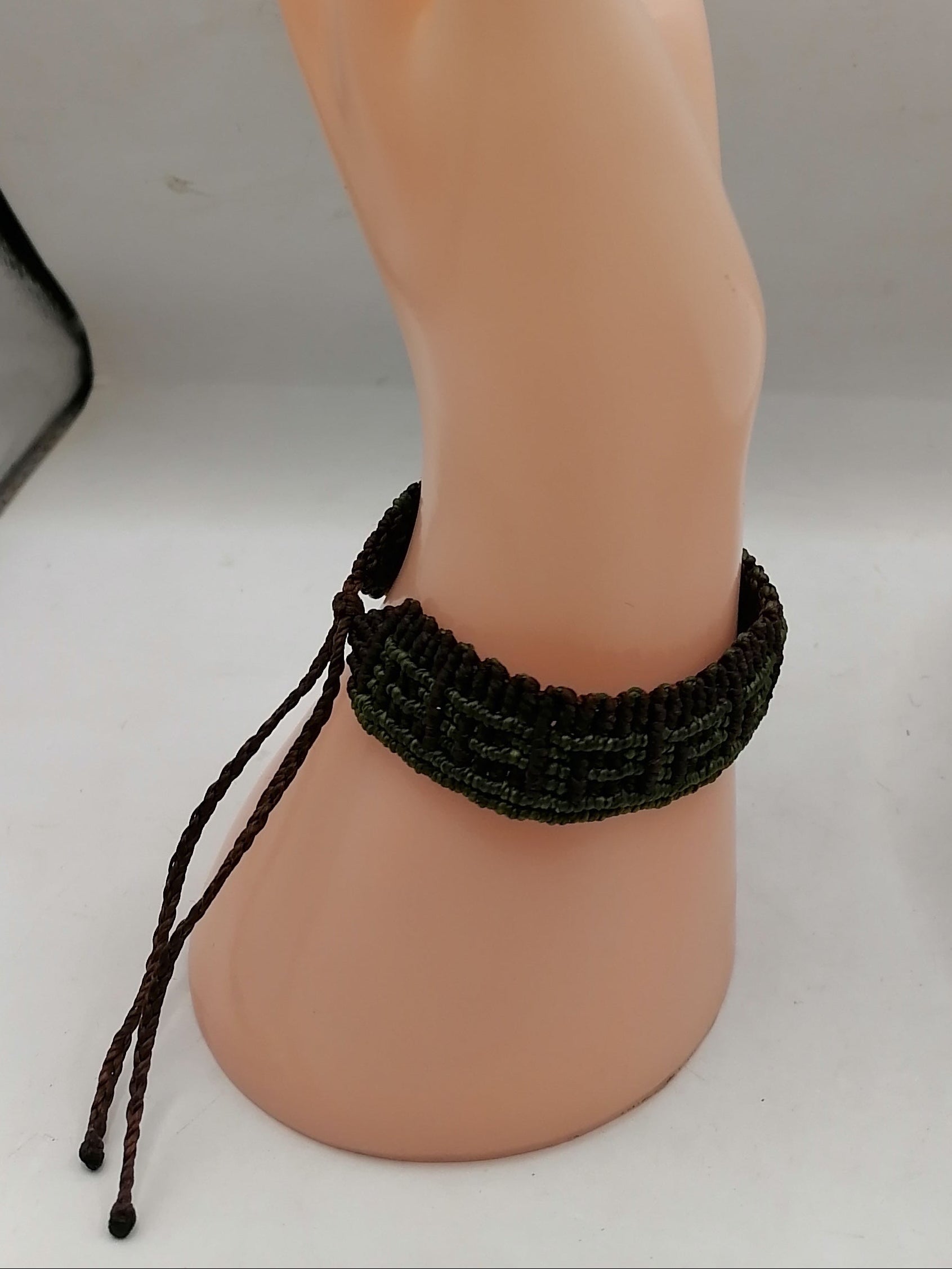 Unisex Bracelet Woven Macrame Thread Peruvian Handicraft