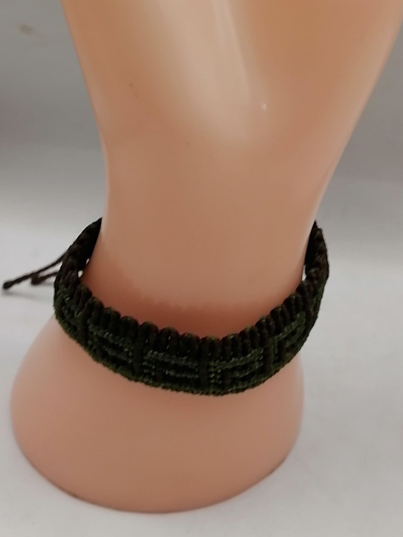 Unisex Bracelet Woven Macrame Thread Peruvian Handicraft