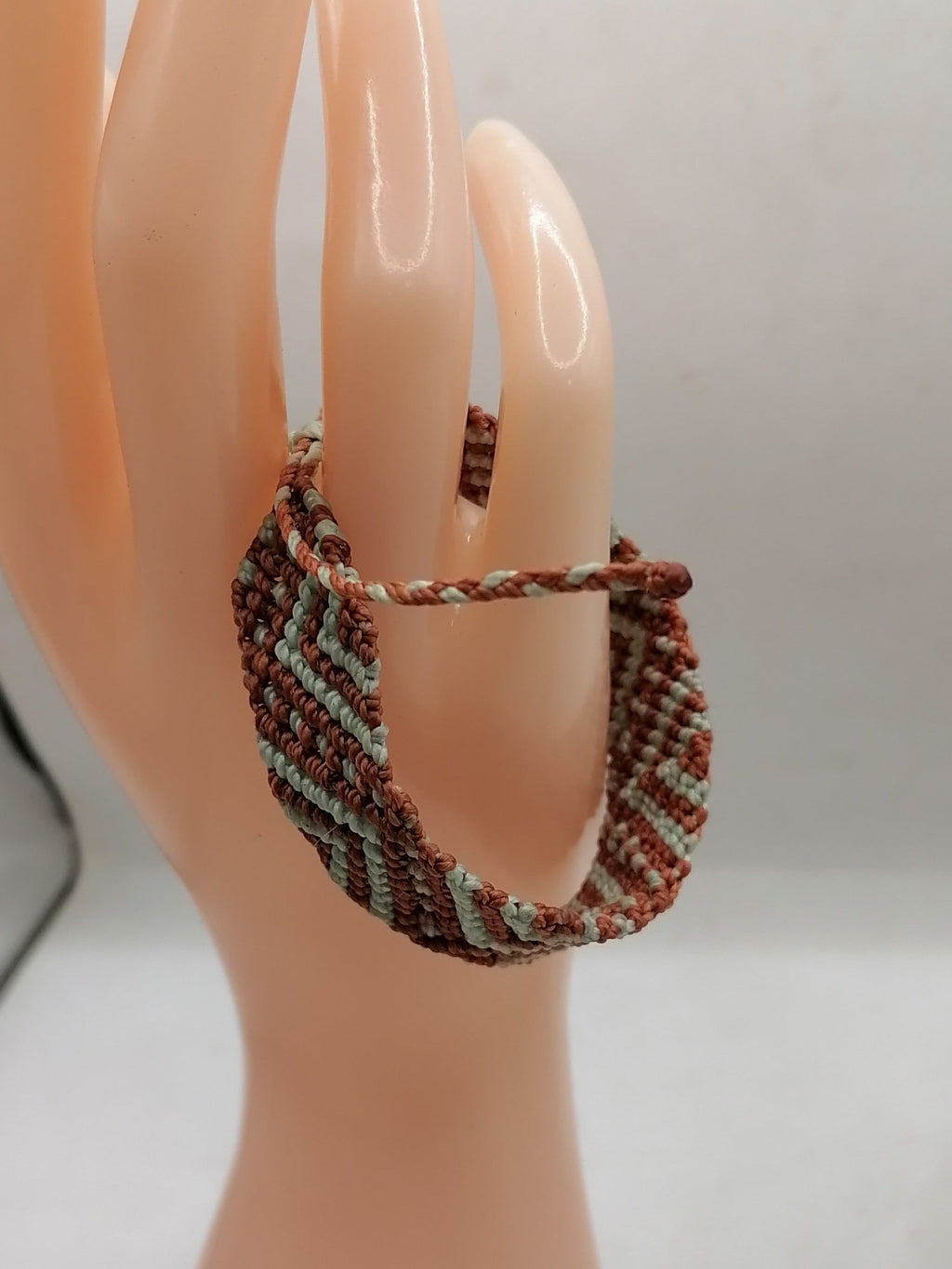 Unisex Bracelet Woven Macrame Thread Peruvian Handicraft Cusco