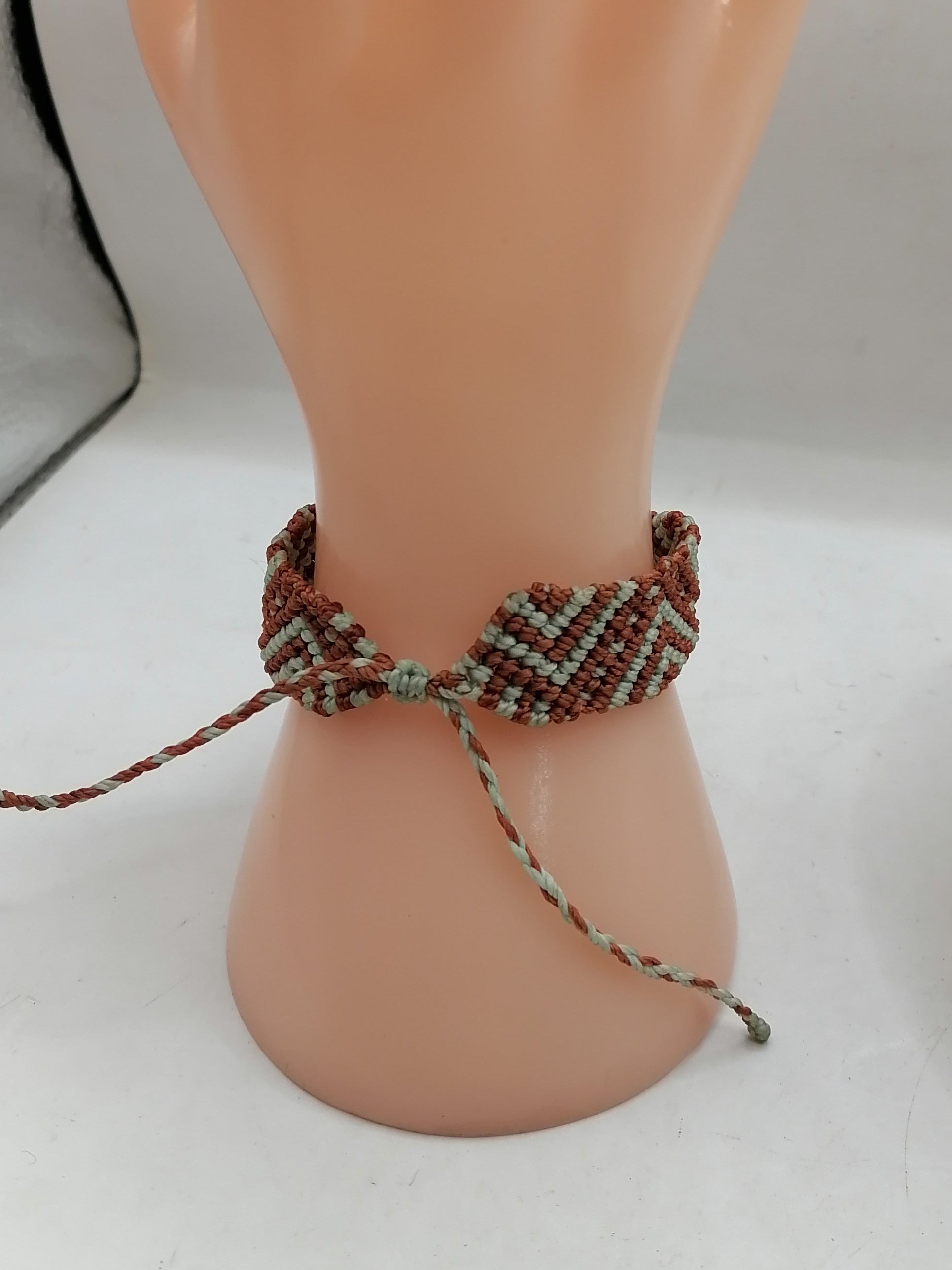Unisex Bracelet Woven Macrame Thread Peruvian Handicraft Cusco