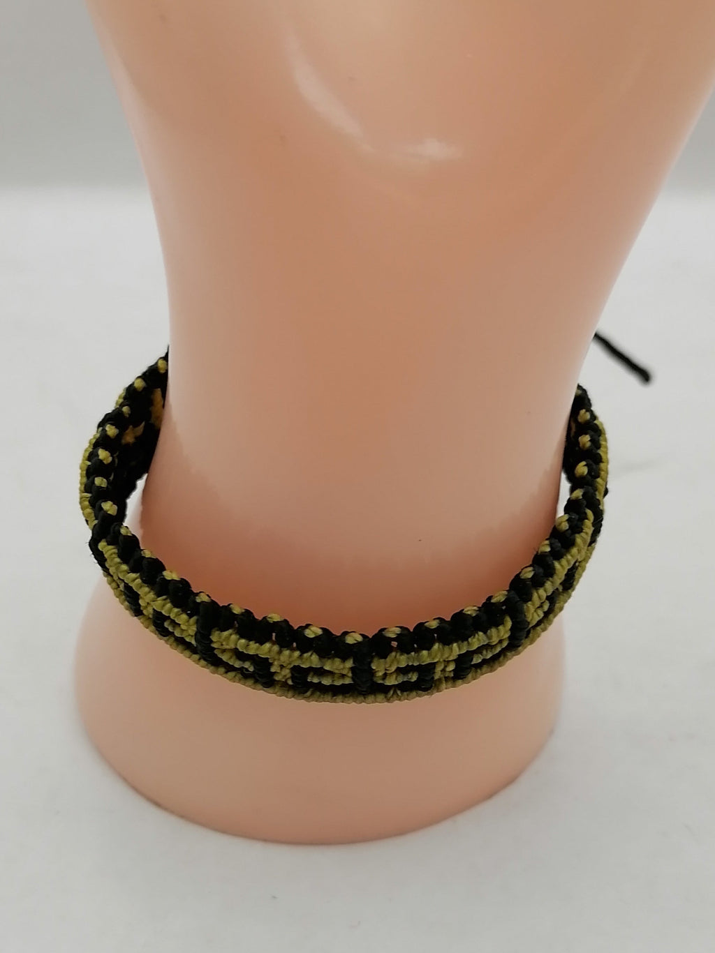 Unisex Bracelet Woven Macrame Thread Peruvian Handicraft Cusco