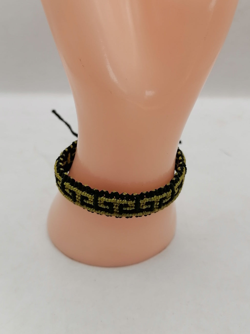 Unisex Bracelet Woven Macrame Thread Peruvian Handicraft Cusco
