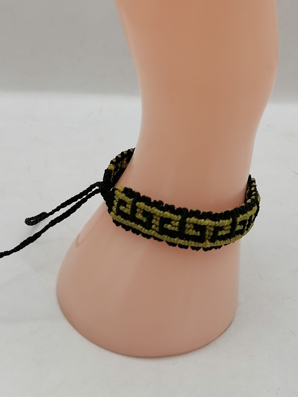 Unisex Bracelet Woven Macrame Thread Peruvian Handicraft Cusco