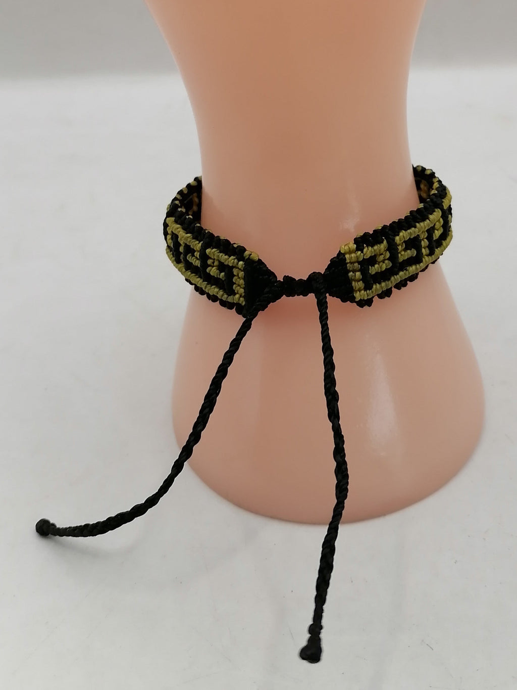 Unisex Bracelet Woven Macrame Thread Peruvian Handicraft Cusco