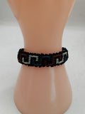 Unisex Macrame Bracelet, Andean Labyrinth Design, Peruvian Handicraft from Cusco